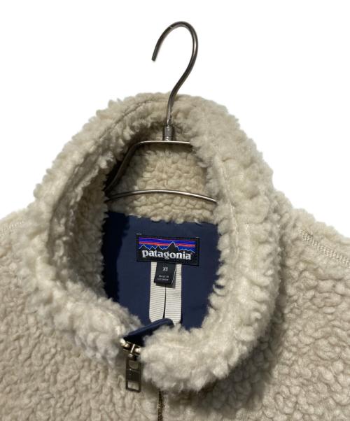 Patagonia（パタゴニア）Patagonia (パタゴニア) ダスティ メサ ボア ベスト アイボリー サイズ:XSの古着・服飾アイテム