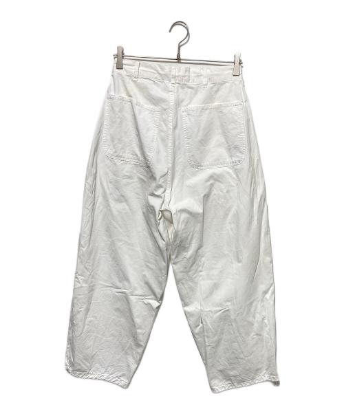 ARGUE（アーギュ）ARGUE (アーギュ) cotton twill backer mov pants ホワイト サイズ:1の古着・服飾アイテム