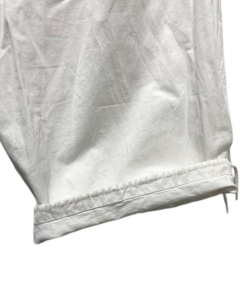 ARGUE（アーギュ）ARGUE (アーギュ) cotton twill backer mov pants ホワイト サイズ:1の古着・服飾アイテム