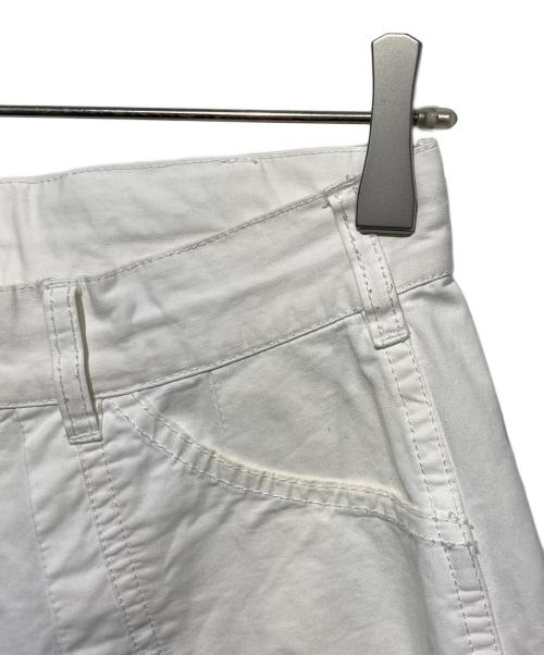 ARGUE（アーギュ）ARGUE (アーギュ) cotton twill backer mov pants ホワイト サイズ:1の古着・服飾アイテム