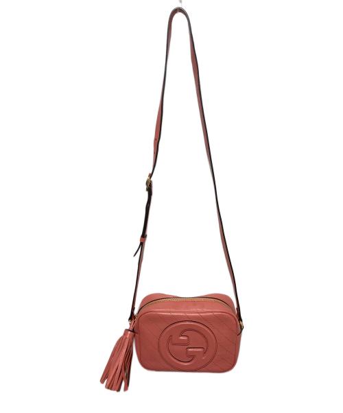 GUCCI（グッチ）GUCCI (グッチ) ブロンディスモールショルダーバッグ ピンクの古着・服飾アイテム