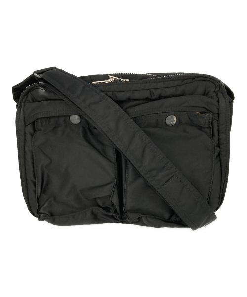 PORTER（ポーター）PORTER (ポーター) タンカー 2層式ショルダーバッグ ブラックの古着・服飾アイテム