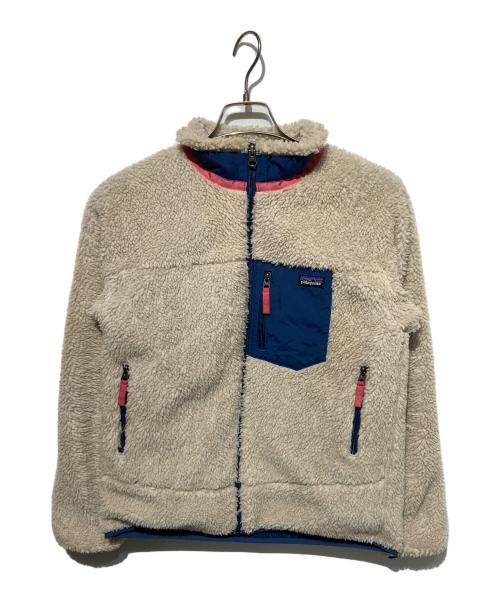 Patagonia（パタゴニア）Patagonia (パタゴニア) クラシック・レトロXジャケット ベージュ サイズ:kids XXLの古着・服飾アイテム