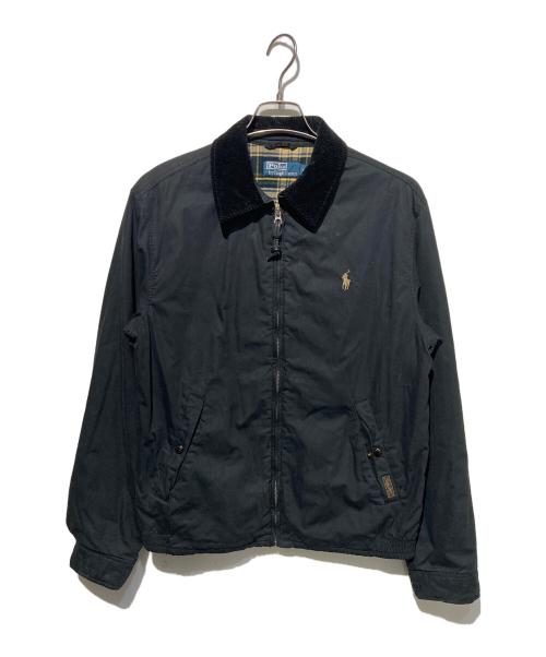 POLO RALPH LAUREN（ポロ・ラルフローレン）POLO RALPH LAUREN (ポロ・ラルフローレン) 中綿スイングトップ ブラック サイズ:Ｓの古着・服飾アイテム