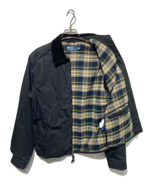 POLO RALPH LAUREN（ポロ・ラルフローレン）POLO RALPH LAUREN (ポロ・ラルフローレン) 中綿スイングトップ ブラック サイズ:Ｓの古着・服飾アイテム