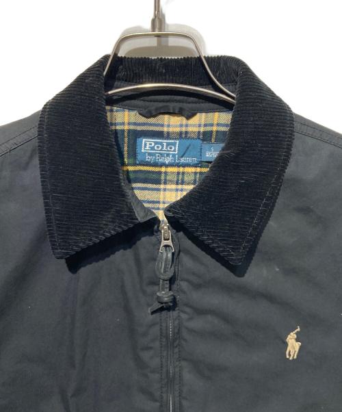 POLO RALPH LAUREN（ポロ・ラルフローレン）POLO RALPH LAUREN (ポロ・ラルフローレン) 中綿スイングトップ ブラック サイズ:Ｓの古着・服飾アイテム