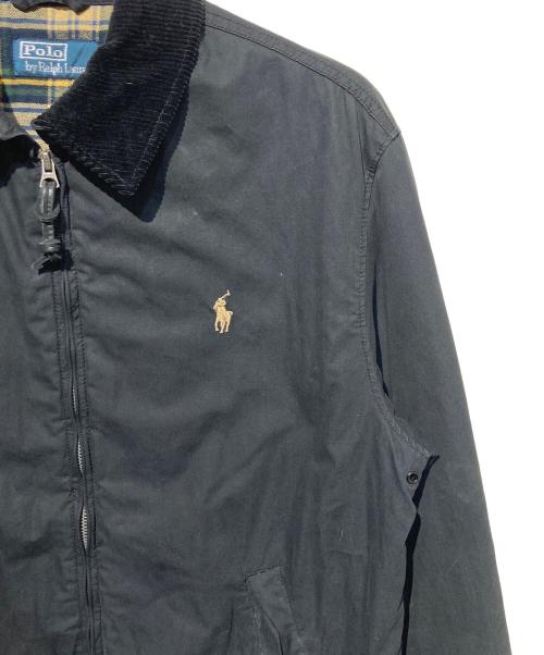 POLO RALPH LAUREN（ポロ・ラルフローレン）POLO RALPH LAUREN (ポロ・ラルフローレン) 中綿スイングトップ ブラック サイズ:Ｓの古着・服飾アイテム