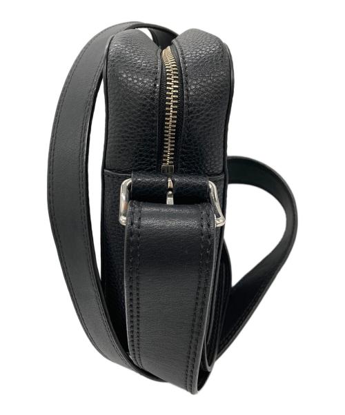 MARC JACOBS（マークジェイコブス）MARC JACOBS (マークジェイコブス) シグネット ステッチ フレーム クロスボディバッグ ブラックの古着・服飾アイテム