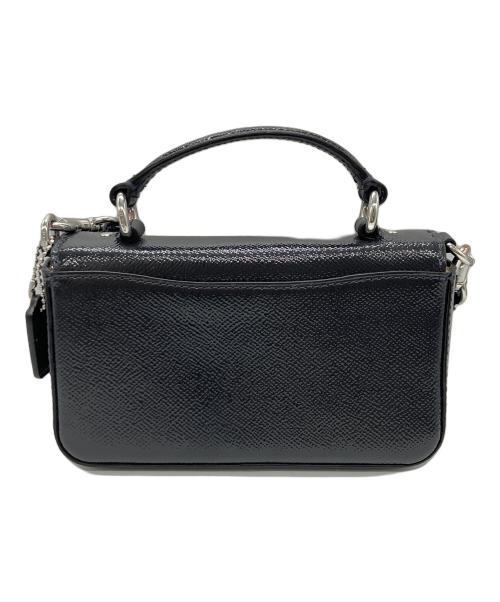 COACH（コーチ）COACH (コーチ) ミニ ジョージー トップハンドルクロスボディバッグ ブラックの古着・服飾アイテム