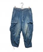 HERILLヘリル）の古着「Shirts denim Jungle fatiguepants」｜インディゴ