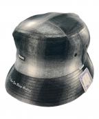 THE H.W.DOG&CO.エイチダブリュードッグアンドコー）の古着「OMBRE TRUCKER HAT」｜ブラック