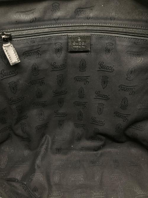 GUCCI（グッチ）GUCCI (グッチ) GGインプリメトートバッグ ブラックの古着・服飾アイテム