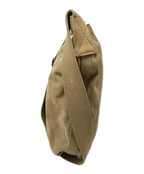 NIGEL CABOURN（ナイジェルケーボン）NIGEL CABOURN (ナイジェルケーボン) キャンバスショルダーバッグ カーキの古着・服飾アイテム
