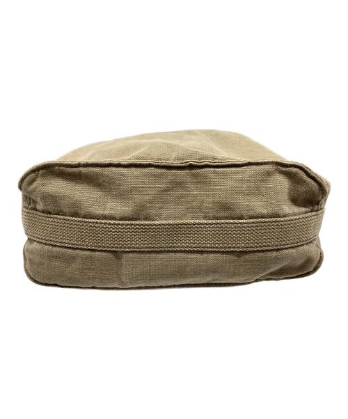 NIGEL CABOURN（ナイジェルケーボン）NIGEL CABOURN (ナイジェルケーボン) キャンバスショルダーバッグ カーキの古着・服飾アイテム