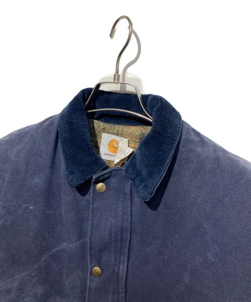 CarHartt（カーハート）CarHartt (カーハート) 裏ブランケットダクコート ネイビー サイズ:Mの古着・服飾アイテム