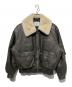 SLY（スライ）の古着「VINTAGE F／LEATHER S／ブルゾン」｜ブラック