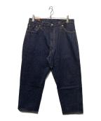 KAPTAIN SUNSHINEキャプテンサンシャイン）の古着「5P Zipper Front Denim Pants」｜インディゴ