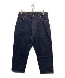 KAPTAIN SUNSHINE（キャプテンサンシャイン）の古着「5P Zipper Front Denim Pants」｜インディゴ