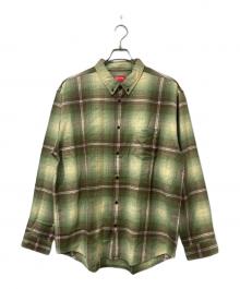 SUPREME（シュプリーム）の古着「Shadow Plaid Flannel Shirt」｜グリーン