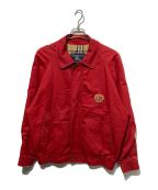 Burberry'sバーバリーズ）の古着「スイングトップ」｜レッド