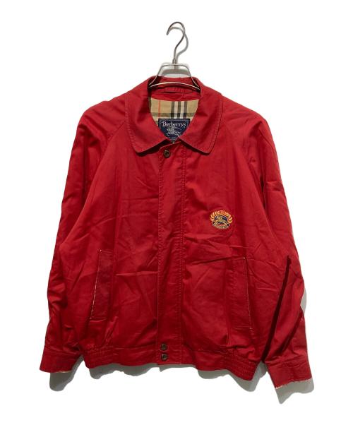Burberry's（バーバリーズ）Burberry's (バーバリーズ) スイングトップ レッド サイズ:Mの古着・服飾アイテム