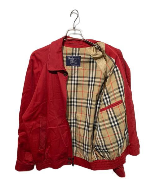 Burberry's（バーバリーズ）Burberry's (バーバリーズ) スイングトップ レッド サイズ:Mの古着・服飾アイテム
