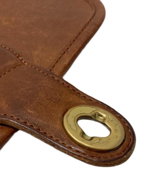 COACH（コーチ）COACH (コーチ) ターンロックレザーメッセンジャーバッグ ブラウンの古着・服飾アイテム