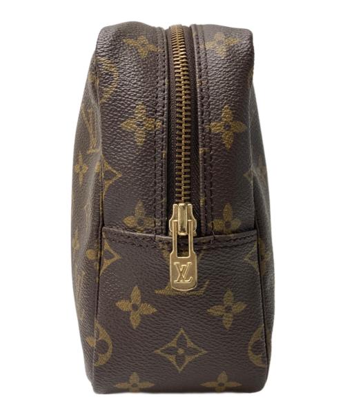 LOUIS VUITTON（ルイ ヴィトン）LOUIS VUITTON (ルイ ヴィトン) トゥルーストワレット28 コスメポーチ ブラウンの古着・服飾アイテム