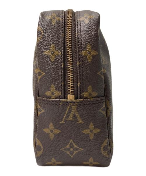LOUIS VUITTON（ルイ ヴィトン）LOUIS VUITTON (ルイ ヴィトン) トゥルーストワレット28 コスメポーチ ブラウンの古着・服飾アイテム