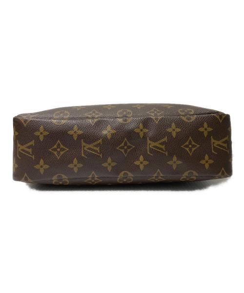 LOUIS VUITTON（ルイ ヴィトン）LOUIS VUITTON (ルイ ヴィトン) トゥルーストワレット28 コスメポーチ ブラウンの古着・服飾アイテム