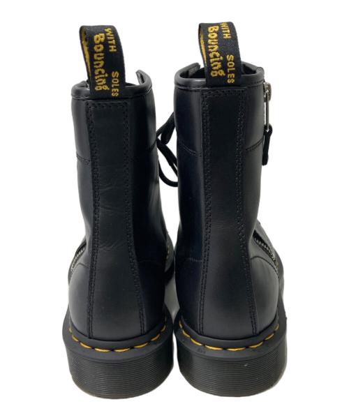 Dr.Martens（ドクターマーチン）Dr.Martens (ドクターマーチン) 1460 TWIN ZIP 8ホールブーツ ブラック サイズ:7の古着・服飾アイテム