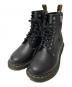 Dr.Martens（ドクターマーチン）の古着「1460 TWIN ZIP 8ホールブーツ」｜ブラック
