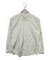 AURALEE（オーラリー）の古着「FINX STRIPE SHIRTS」｜グリーン
