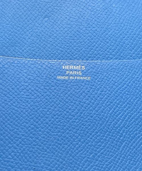 HERMES（エルメス）HERMES (エルメス) グローブトロッター アジェンダカバー ブルーの古着・服飾アイテム