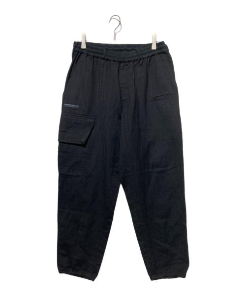 REGULATION Yohji Yamamoto（レギュレーションヨウジヤマモト）REGULATION Yohji Yamamoto (レギュレーションヨウジヤマモト) ウールカーゴパンツ ブラック サイズ:1の古着・服飾アイテム