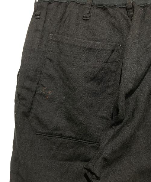 REGULATION Yohji Yamamoto（レギュレーションヨウジヤマモト）REGULATION Yohji Yamamoto (レギュレーションヨウジヤマモト) ウールカーゴパンツ ブラック サイズ:1の古着・服飾アイテム