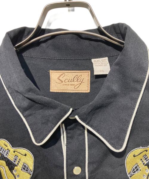 scully（スカリー）scully (スカリー) 刺繍ウエスタンシャツ ブラック サイズ:XXLの古着・服飾アイテム