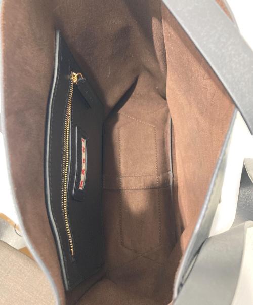 MARNI（マルニ）MARNI (マルニ) MUSEO HOBO トートバッグ ブラックの古着・服飾アイテム