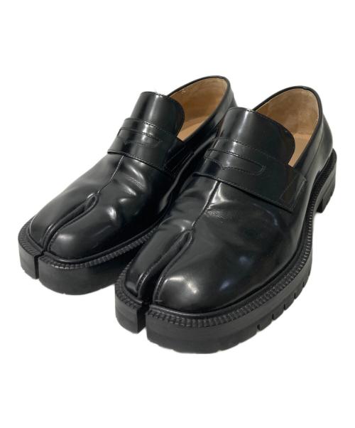 Maison Margiela（メゾンマルジェラ）Maison Margiela (メゾンマルジェラ) TABI COUNTRY LOAFER ブラック サイズ:40の古着・服飾アイテム