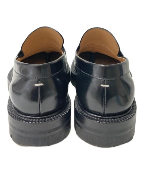Maison Margiela（メゾンマルジェラ）Maison Margiela (メゾンマルジェラ) TABI COUNTRY LOAFER ブラック サイズ:40の古着・服飾アイテム