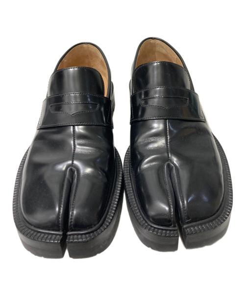 Maison Margiela（メゾンマルジェラ）Maison Margiela (メゾンマルジェラ) TABI COUNTRY LOAFER ブラック サイズ:40の古着・服飾アイテム