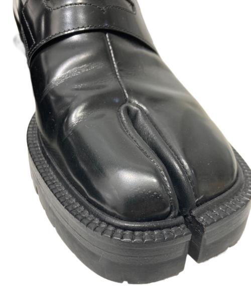 Maison Margiela（メゾンマルジェラ）Maison Margiela (メゾンマルジェラ) TABI COUNTRY LOAFER ブラック サイズ:40の古着・服飾アイテム