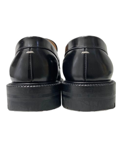 Maison Margiela（メゾンマルジェラ）Maison Margiela (メゾンマルジェラ) TABI COUNTRY LOAFER ブラック サイズ:40の古着・服飾アイテム