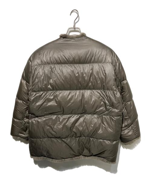 MONCLER GENIUS（モンクレール ジーニアス）MONCLER GENIUS (モンクレール ジーニアス) HYKE (ハイク) LEMAリバーシブル ダウンジャケット ベージュ サイズ:00の古着・服飾アイテム