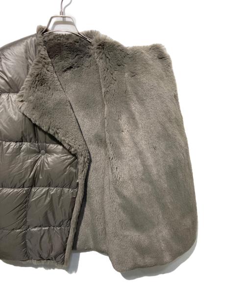 MONCLER GENIUS（モンクレール ジーニアス）MONCLER GENIUS (モンクレール ジーニアス) HYKE (ハイク) LEMAリバーシブル ダウンジャケット ベージュ サイズ:00の古着・服飾アイテム