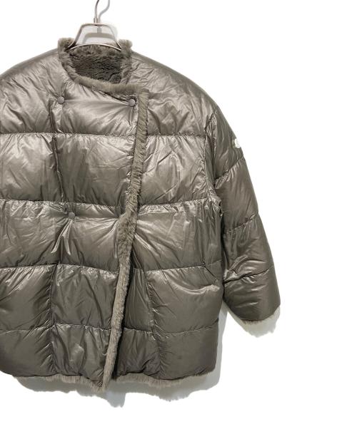 MONCLER GENIUS（モンクレール ジーニアス）MONCLER GENIUS (モンクレール ジーニアス) HYKE (ハイク) LEMAリバーシブル ダウンジャケット ベージュ サイズ:00の古着・服飾アイテム