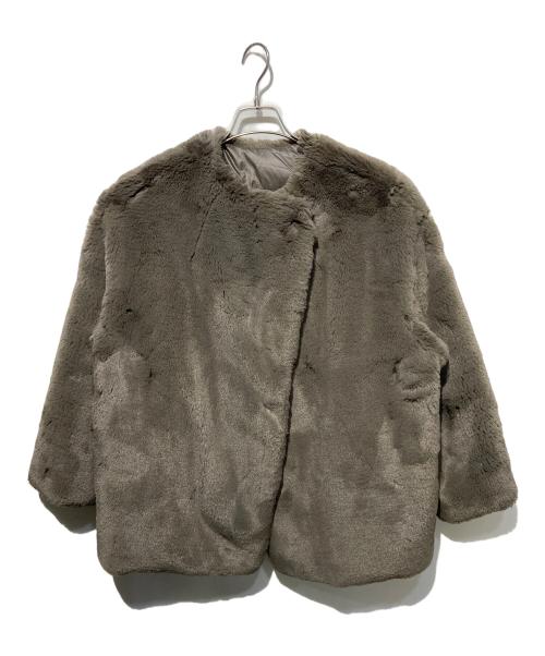 MONCLER GENIUS（モンクレール ジーニアス）MONCLER GENIUS (モンクレール ジーニアス) HYKE (ハイク) LEMAリバーシブル ダウンジャケット ベージュ サイズ:00の古着・服飾アイテム