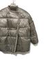 中古・古着 MONCLER GENIUS (モンクレール ジーニアス) HYKE (ハイク) LEMAリバーシブル ダウンジャケット ベージュ サイズ:00：80000円