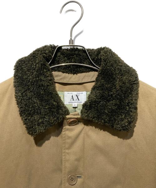 ARMANI EXCHANGE（アルマーニ エクスチェンジ）ARMANI EXCHANGE (アルマーニ エクスチェンジ) 中綿コート ベージュ サイズ:Mの古着・服飾アイテム