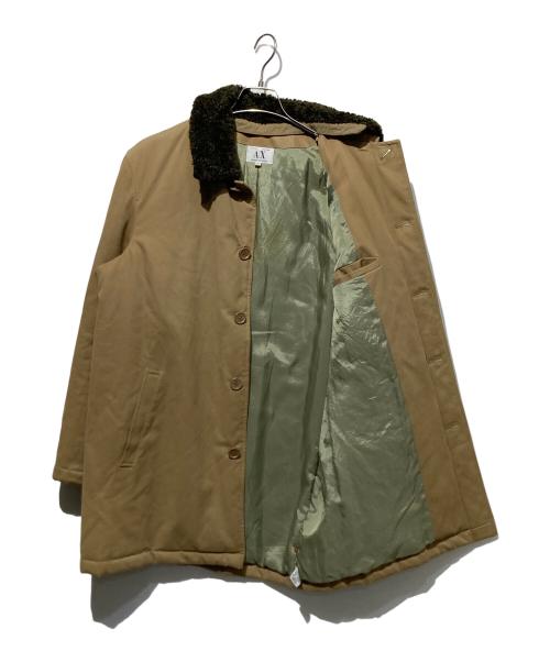 ARMANI EXCHANGE（アルマーニ エクスチェンジ）ARMANI EXCHANGE (アルマーニ エクスチェンジ) 中綿コート ベージュ サイズ:Mの古着・服飾アイテム